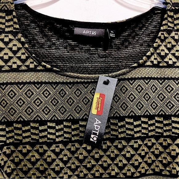 🆕 Apt 9 Olive Green Sleeveless Lace Crochet Embroidered Dress - Picture 4 of 7